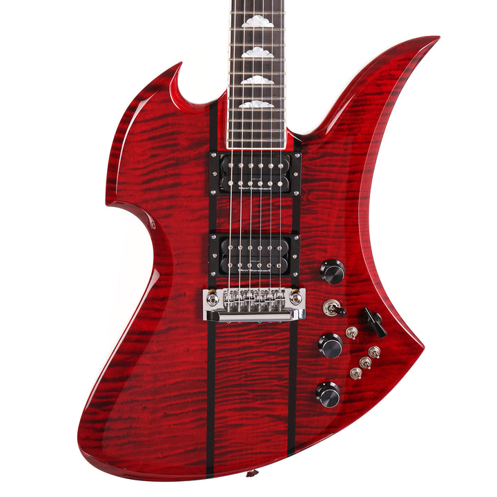 B.C. Rich USA Custom Shop Mockingbird Quilt Top Cherry Red 2026