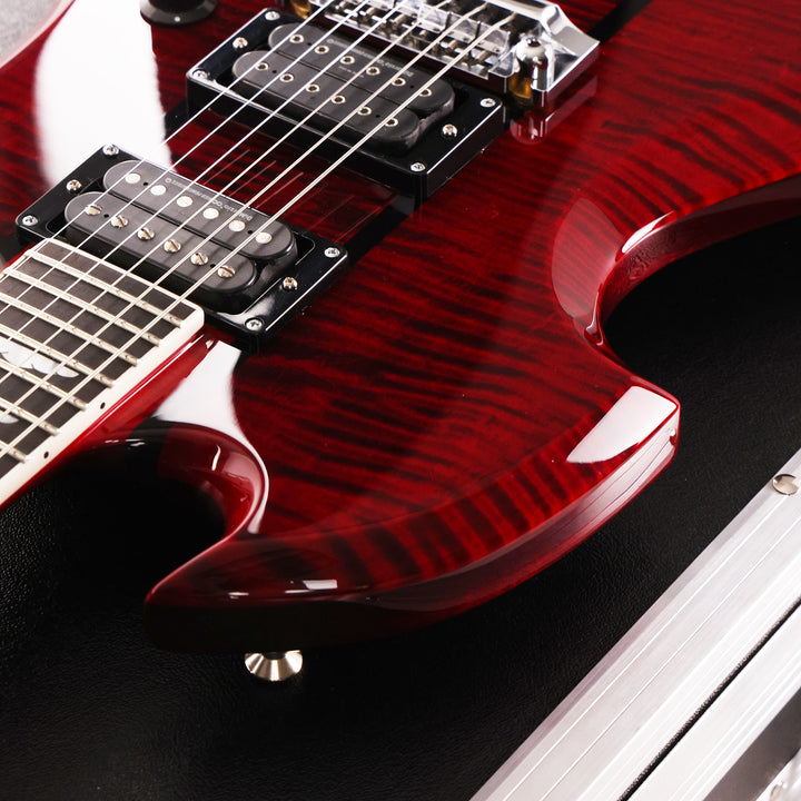 B.C. Rich USA Custom Shop Mockingbird Quilt Top Cherry Red 2026