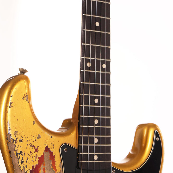 Fender Custom Shop 1959 Ultimate Relic Stratocaster Masterbuilt Andy Hicks Dark Aged Aztec Gold over 3-Tone Sunburst 2026