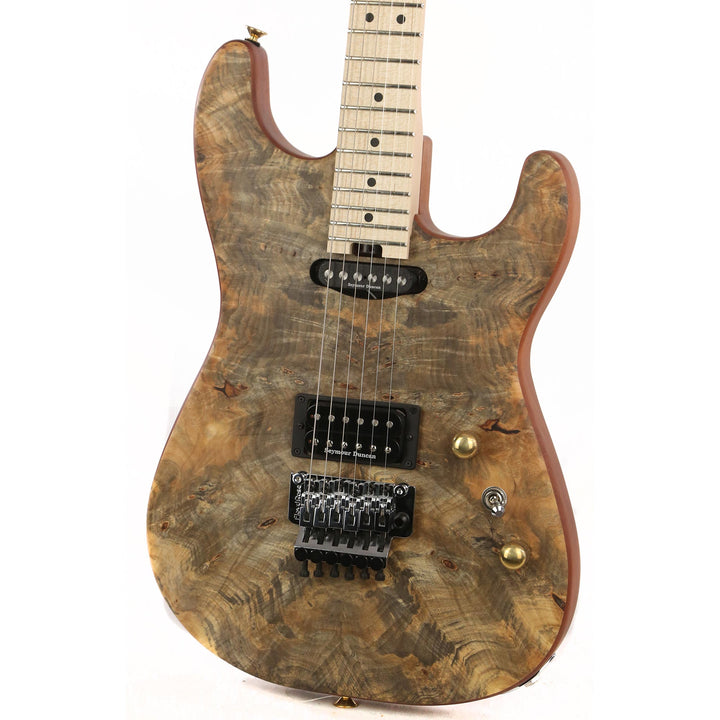 Charvel Custom Shop San Dimas Buckeye Burl Top Oil Finish