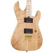 Charvel Custom Shop Flame Sassafras San Dimas Hardtail HH Natural Oil