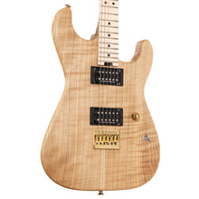 Charvel Custom Shop Flame Sassafras San Dimas Hardtail HH Natural Oil