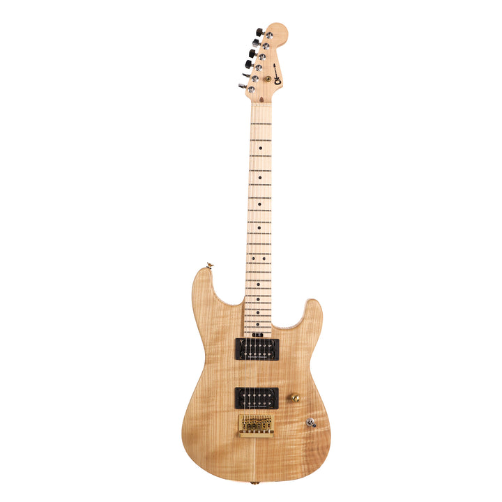 Charvel Custom Shop Flame Sassafras San Dimas Hardtail HH Natural Oil