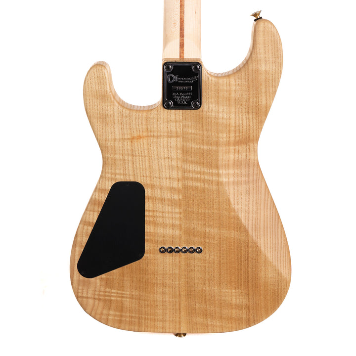 Charvel Custom Shop Flame Sassafras San Dimas Hardtail HH Natural Oil