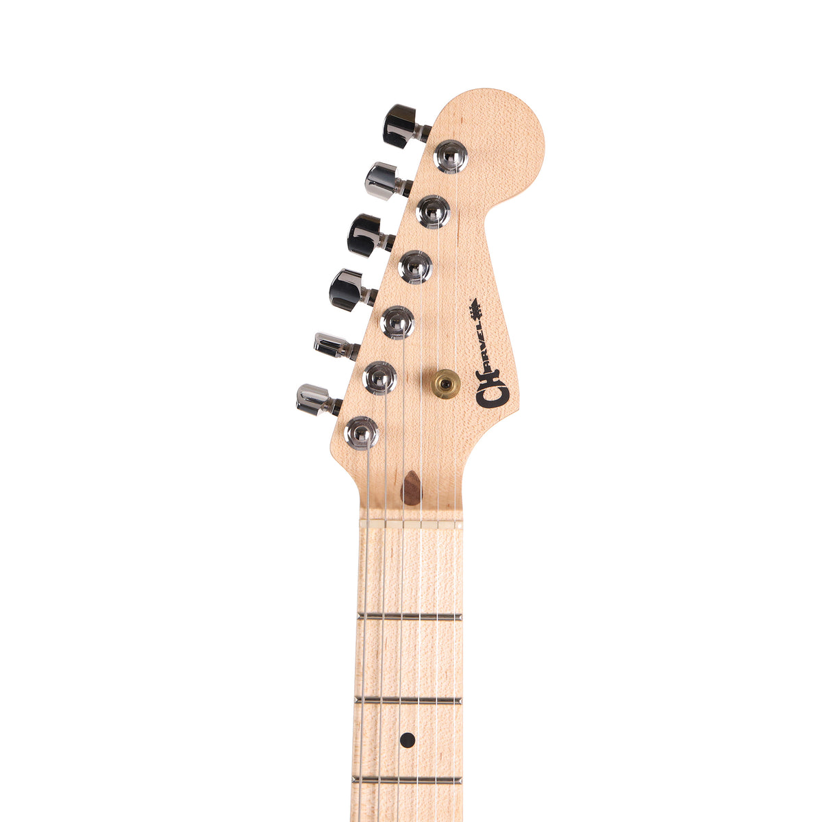 Charvel Custom Shop Flame Sassafras San Dimas Hardtail HH Natural Oil — 8