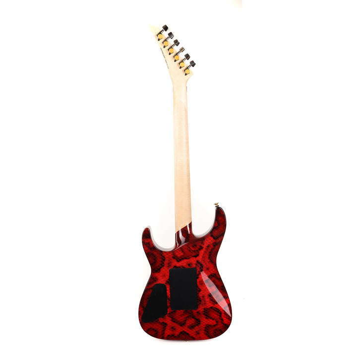 Jackson Custom Shop SL2H-V Soloist Red Snakeskin Music Zoo Exclusive