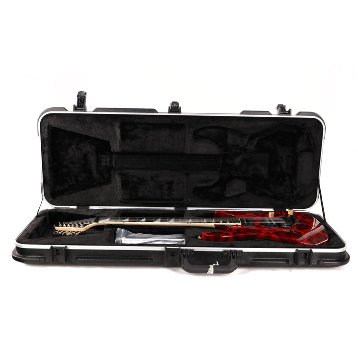 Jackson Custom Shop SL2H-V Soloist Red Snakeskin Music Zoo Exclusive