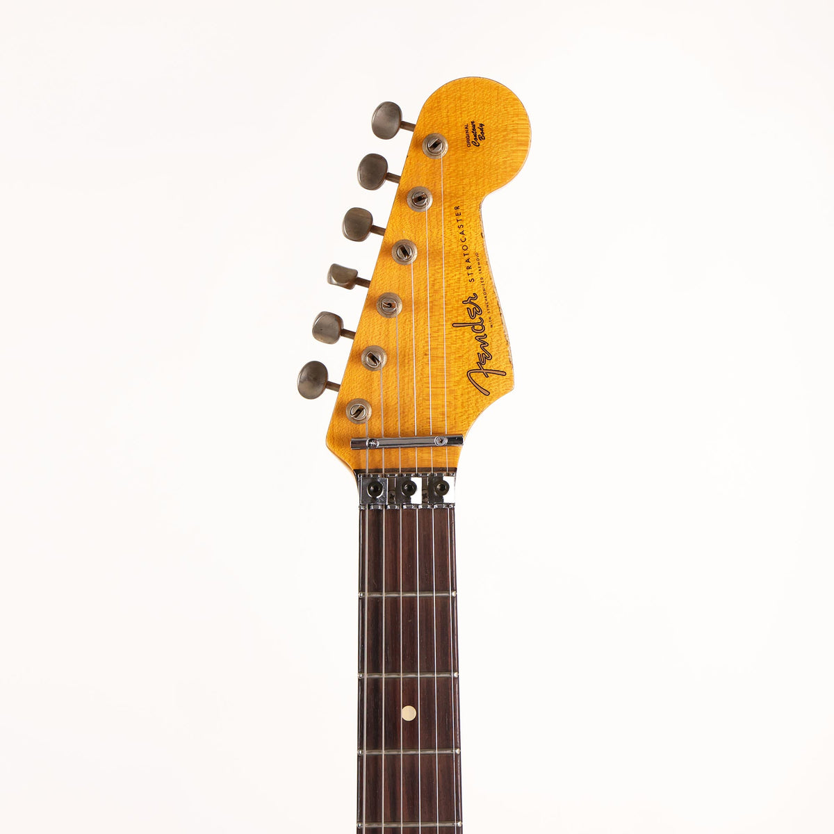 Fender Custom Shop White Lightning Stratocaster HSS Olympic White over Lake Placid Blue 2020 — 14