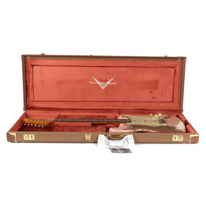 Fender Custom Shop 1962 Stratocaster Ultimate Relic Masterbuilt Jason Smith Shell Pink