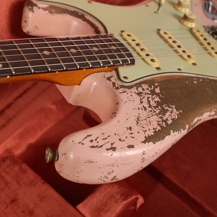 Fender Custom Shop 1962 Stratocaster Ultimate Relic Masterbuilt Jason Smith Shell Pink