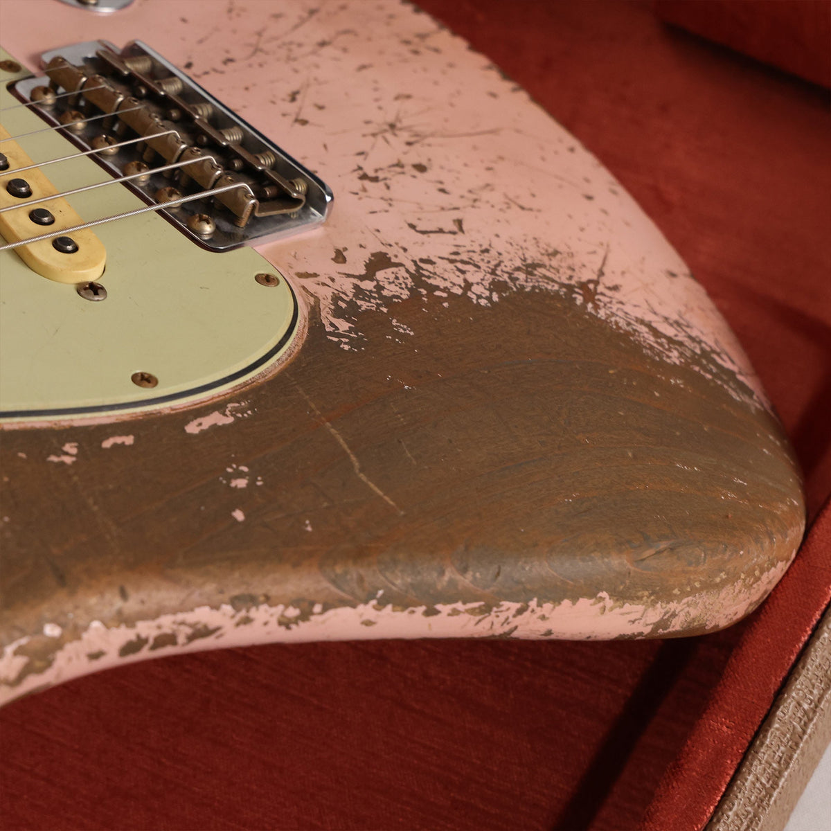 Fender Custom Shop 1962 Stratocaster Ultimate Relic Masterbuilt Jason Smith Shell Pink — 5