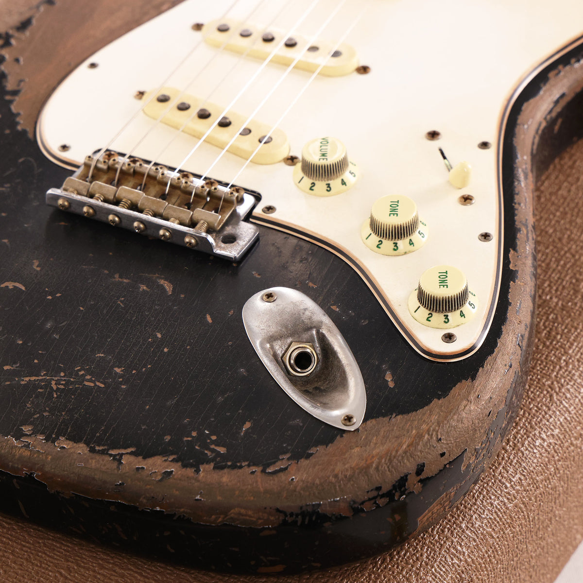Fender Custom Shop 1962 Roasted Stratocaster Ultimate Relic Black Masterbuilt Greg Fessler — 10