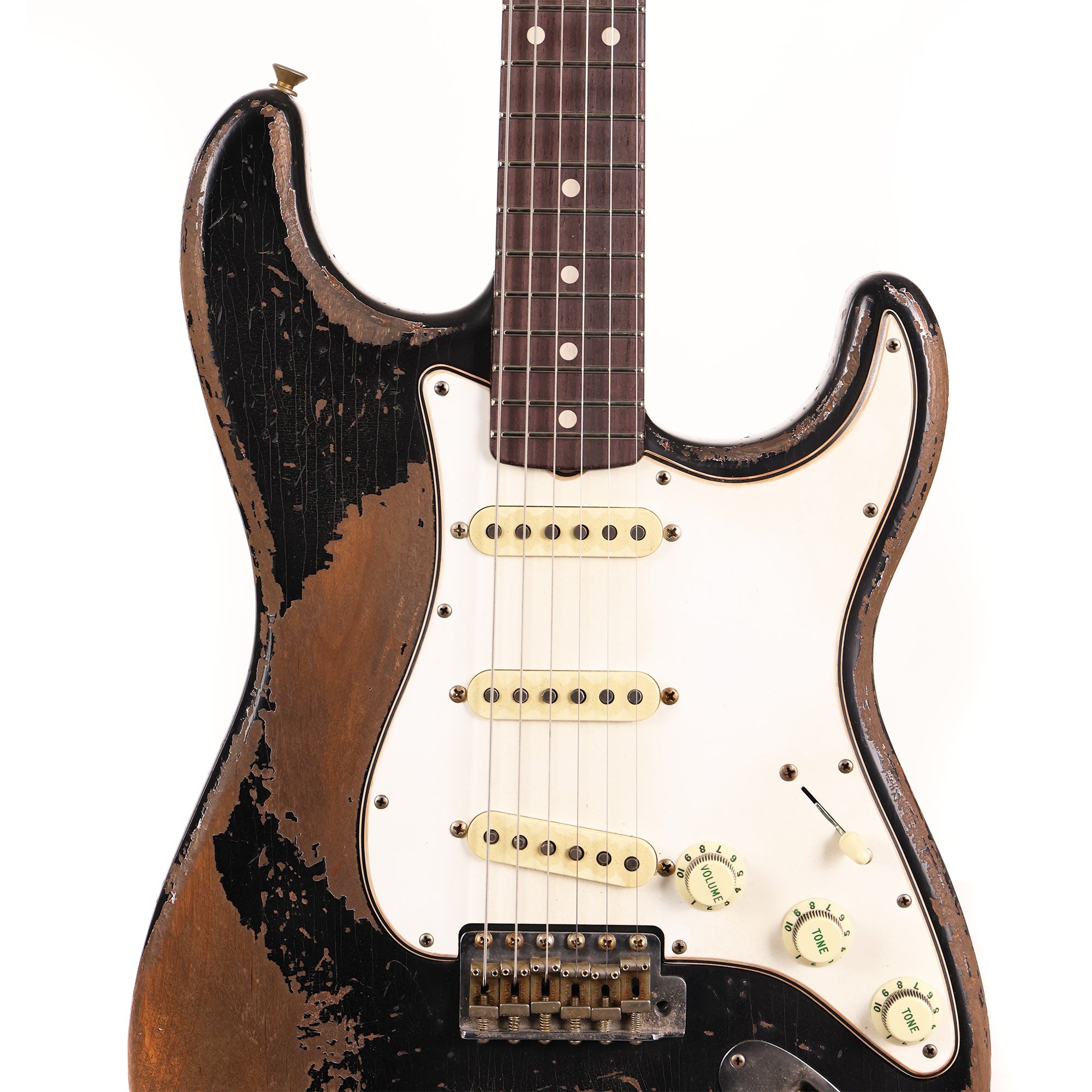 Fender Custom Shop 1962 Roasted Stratocaster Ultimate Relic Black