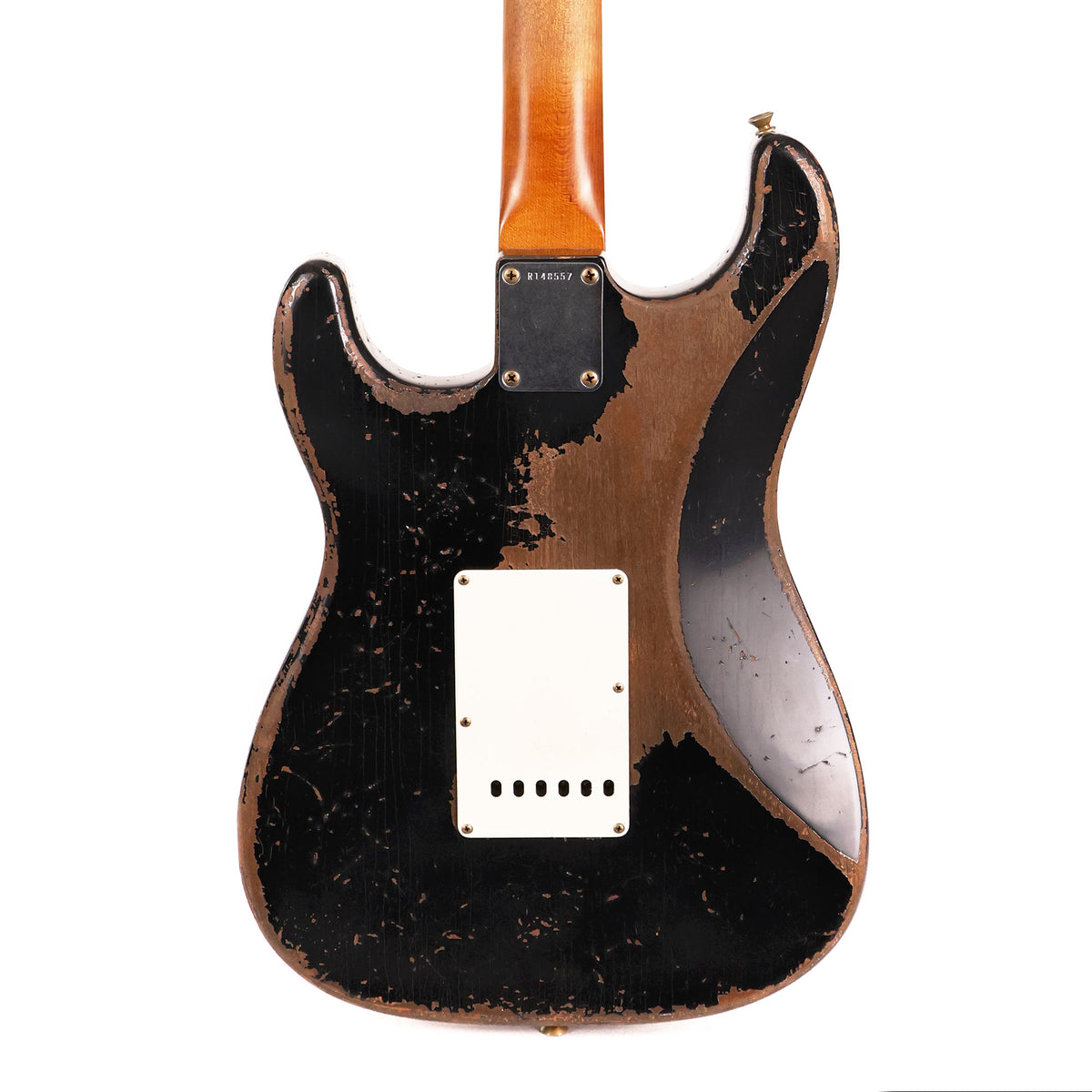Fender Custom Shop 1962 Roasted Stratocaster Ultimate Relic Black Masterbuilt Greg Fessler — 6