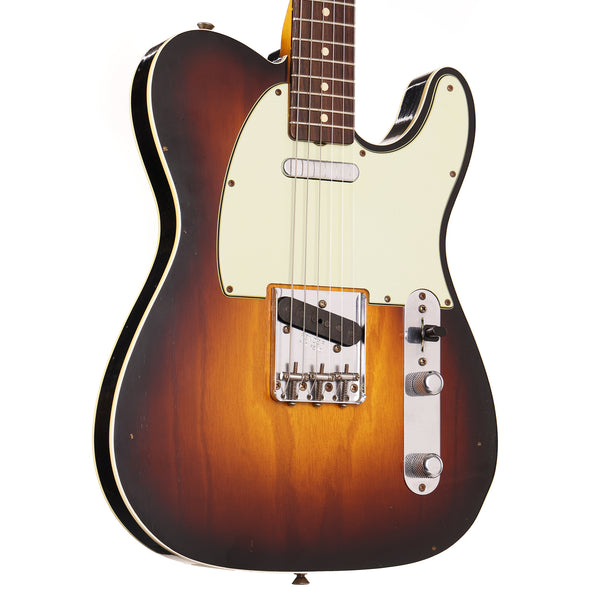 Fender Custom Shop 1962 Telecaster Wildwood 10 Journeyman Relic Sunburst 2015