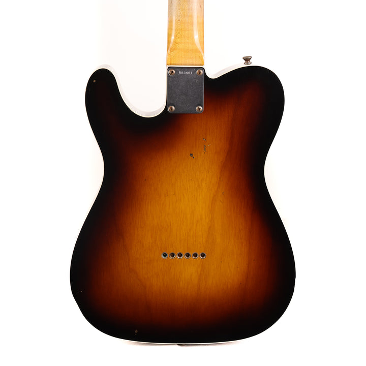 Fender Custom Shop 1962 Telecaster Wildwood 10 Journeyman Relic Sunburst 2015
