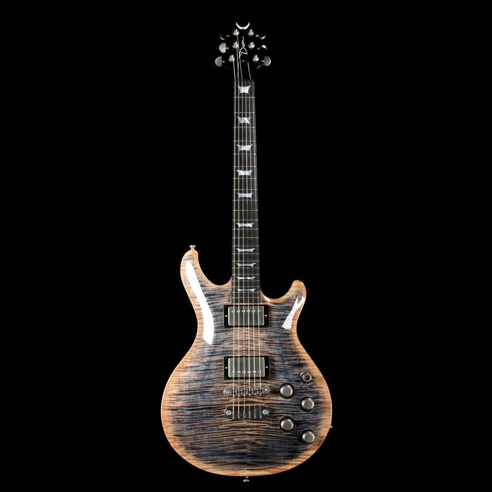 Dean USA Icon Flame Top Faded Denim — 2