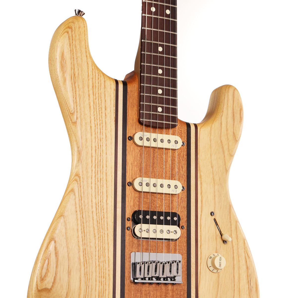 Fender Limited Edition Longboard Stratocaster HSS Natural 2015 — 5