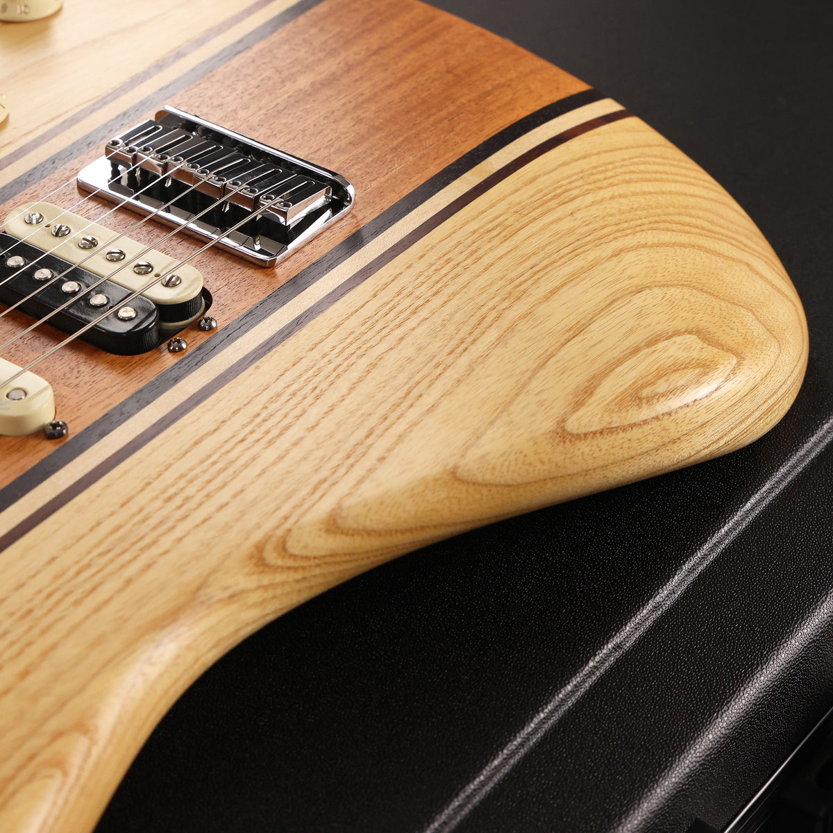 Fender Limited Edition Longboard Stratocaster HSS Natural 2015 — 9