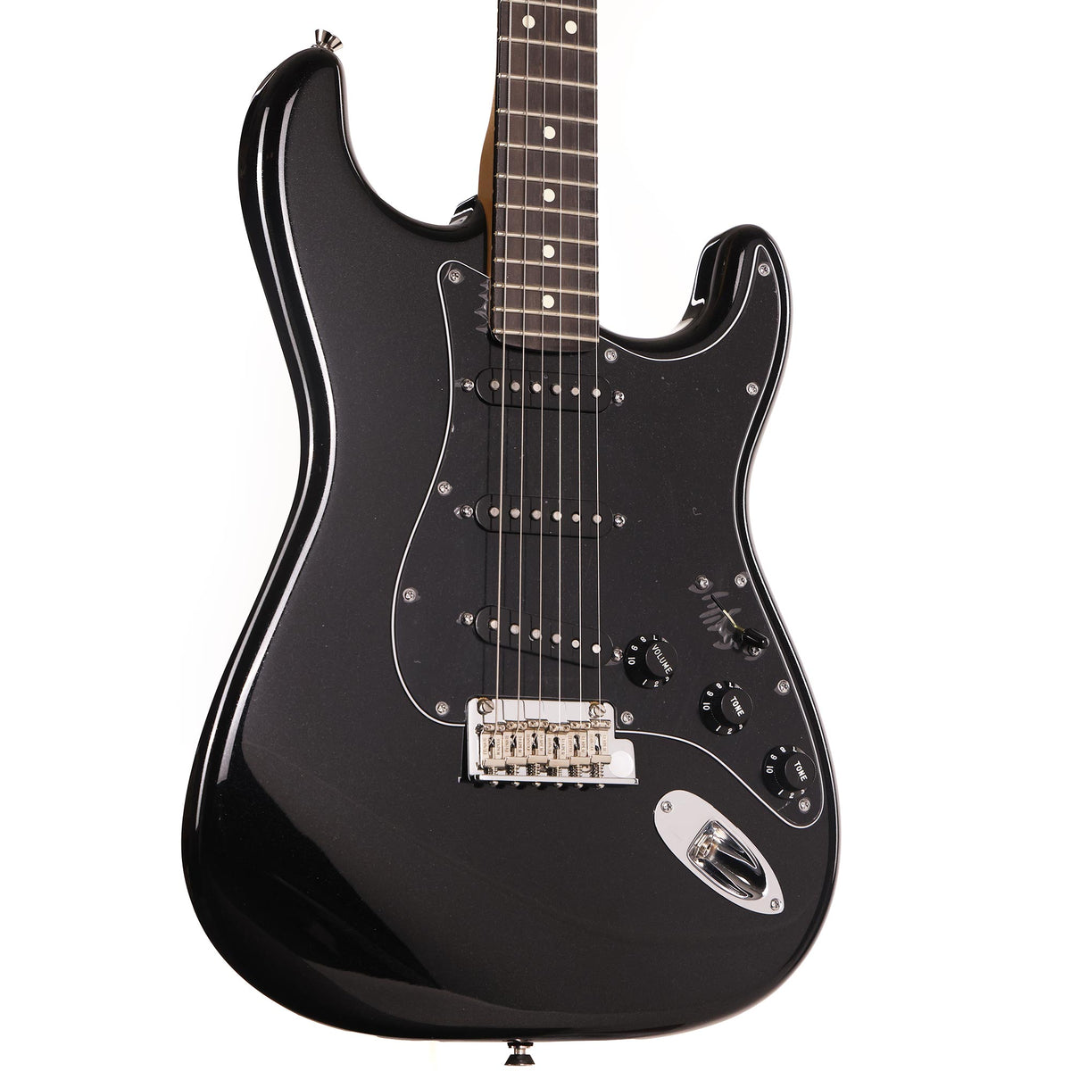 Fender Limited Edition Blackout Stratocaster Mystic Black 2015 — 1
