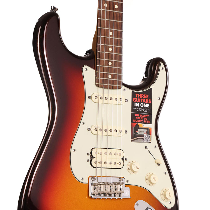 Fender American Deluxe Strat Plus HSS Mystic 3-Color Sunburst 2014