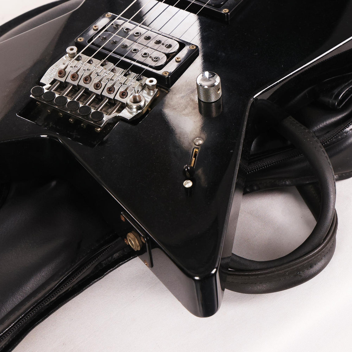 1991 ESP Quasar Anchang Star Black Sparkle | The Music Zoo