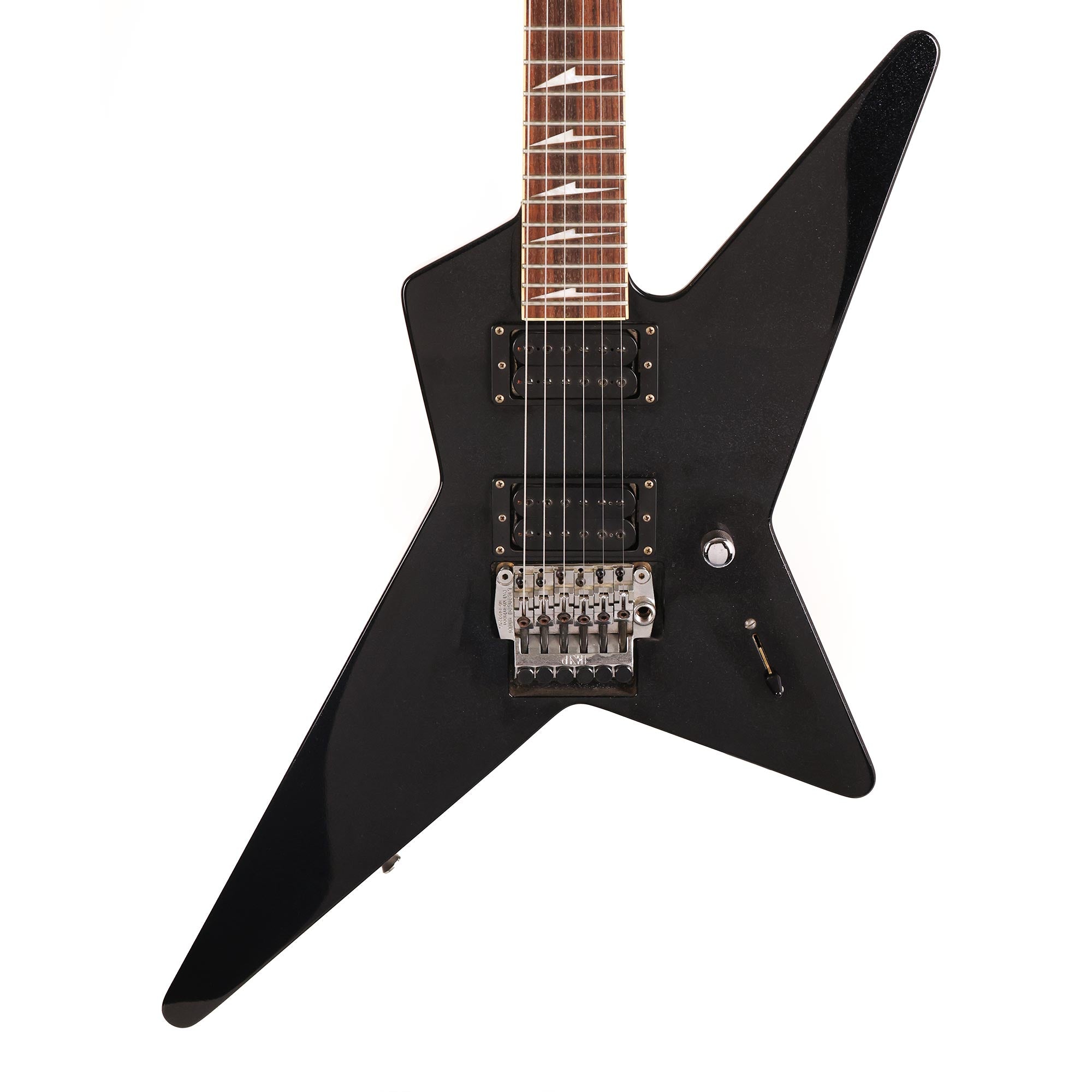 1991 ESP Quasar Anchang Star Black Sparkle | The Music Zoo