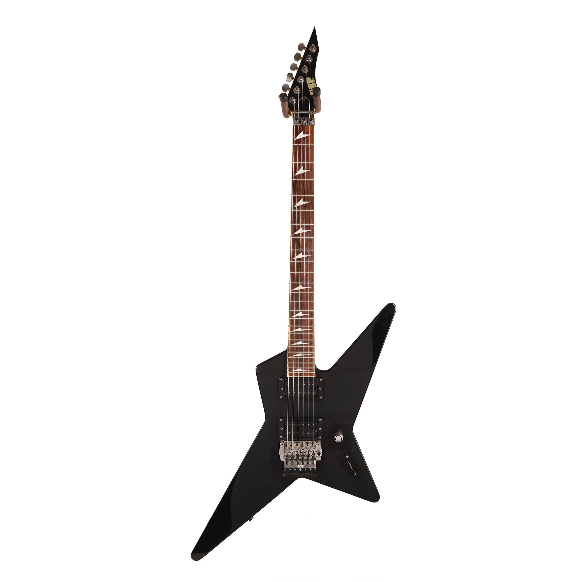 1991 ESP Custom Order Random Star Black Sparkle | The Music Zoo