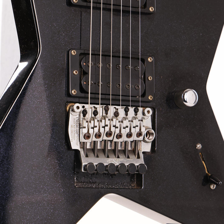 1991 ESP Custom Order Random Star Black Sparkle