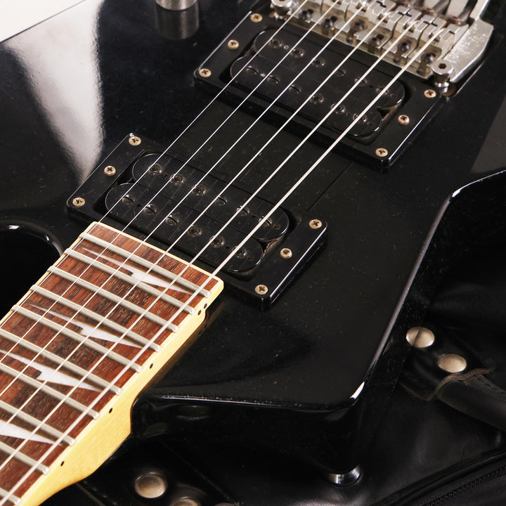 1991 ESP Custom Order Random Star Black Sparkle | The Music Zoo