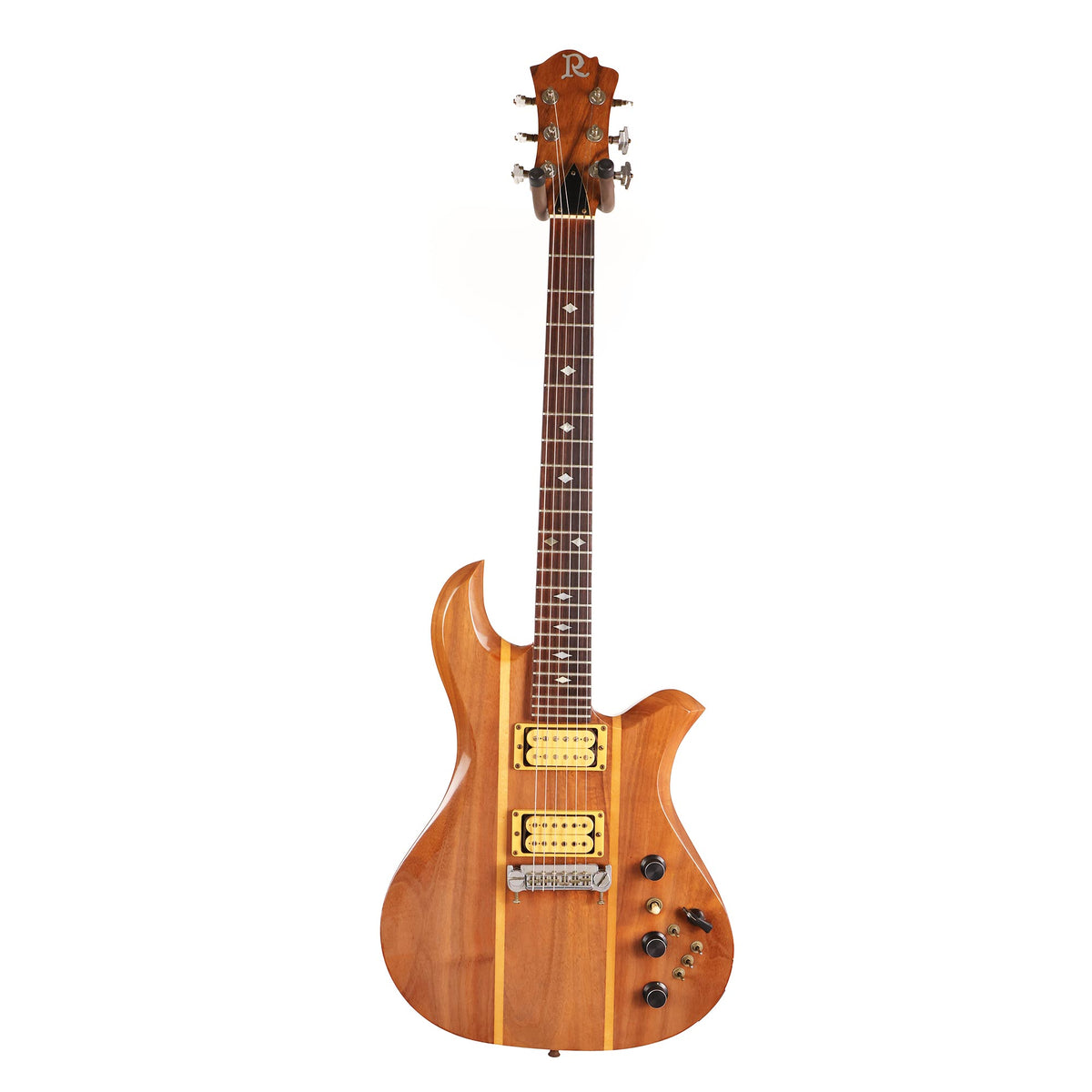 1982 BC Rich Eagle Koa Natural — 3