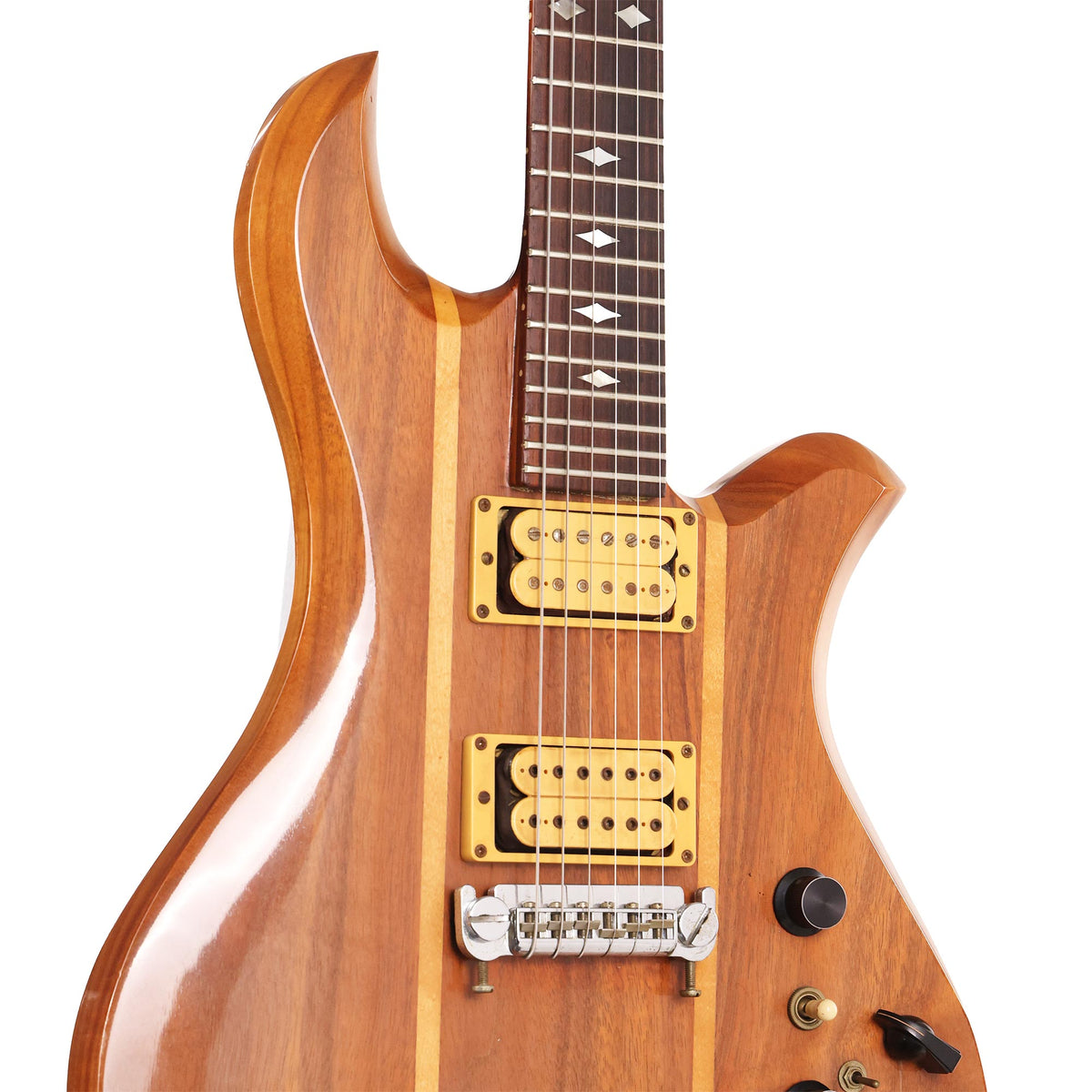 1982 BC Rich Eagle Koa Natural — 5
