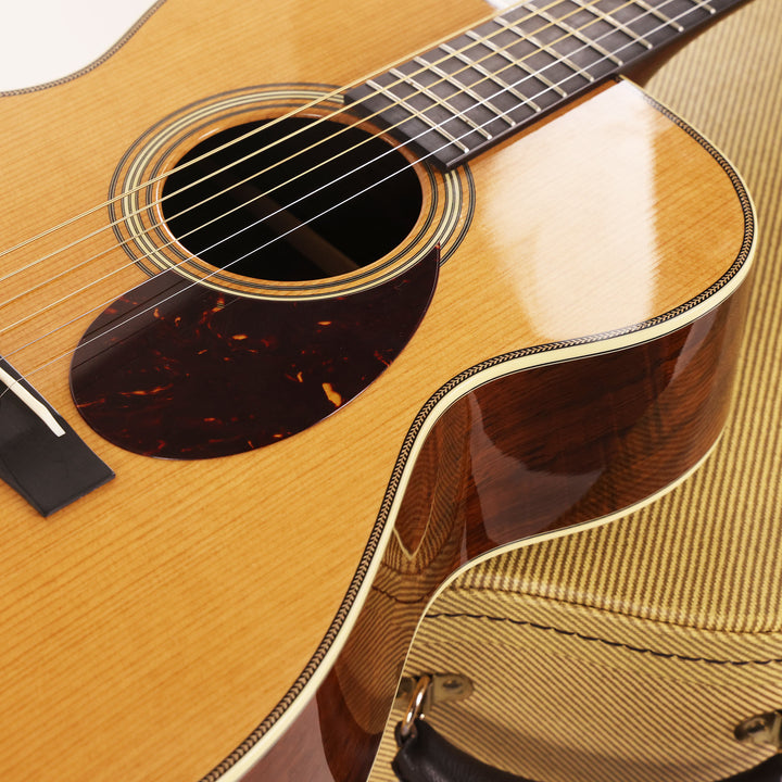Huss and Dalton TOM-R Custom Acoustic Red Spruce and Brazilian Rosewood 2014