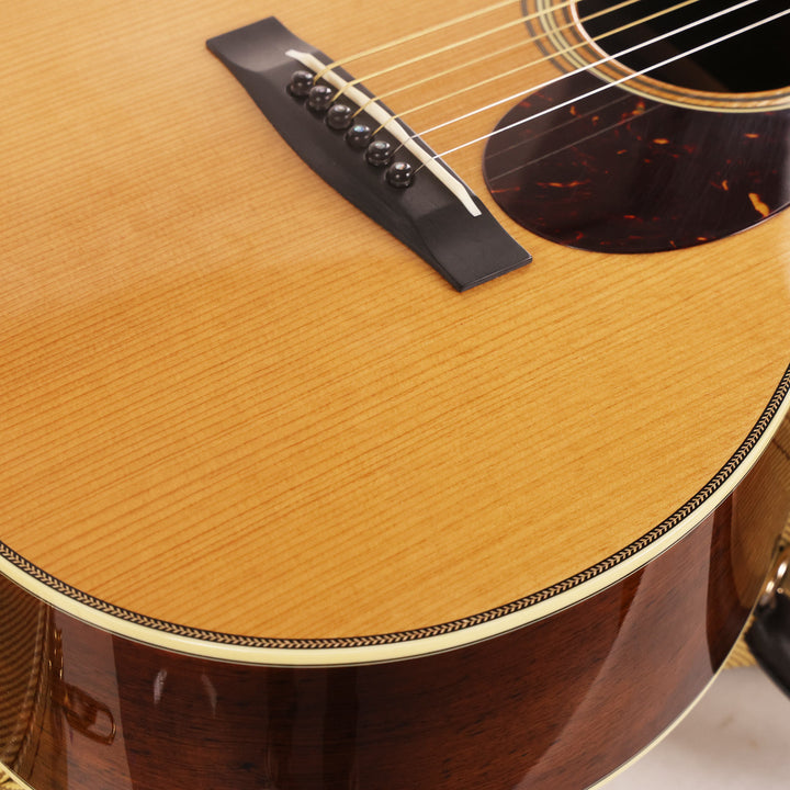Huss and Dalton TOM-R Custom Acoustic Red Spruce and Brazilian Rosewood 2014