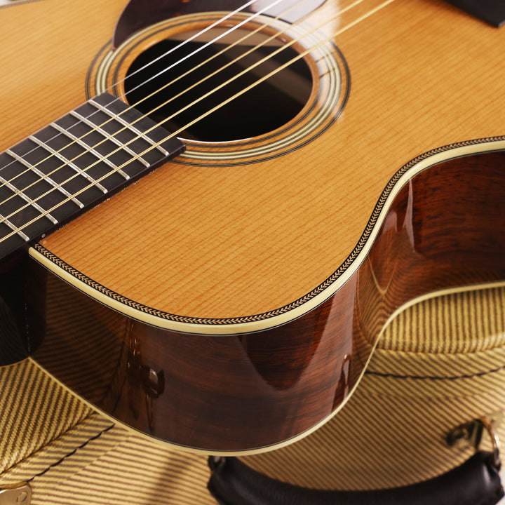 Huss and Dalton TOM-R Custom Acoustic Red Spruce and Brazilian Rosewood 2014