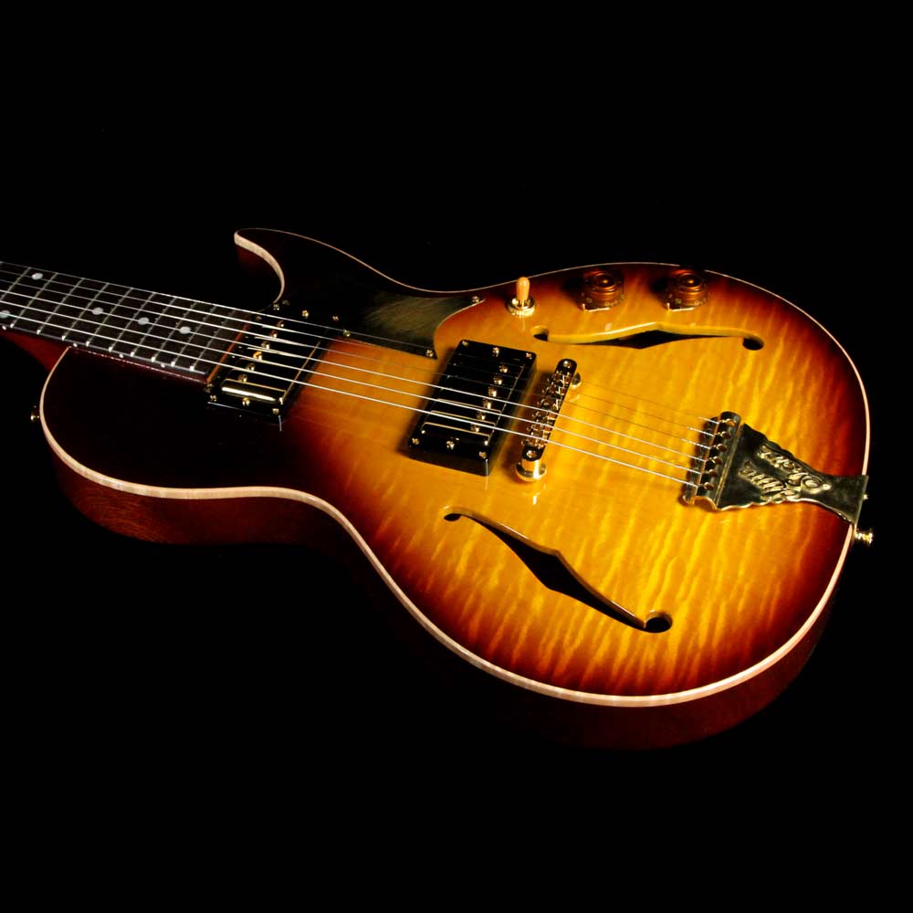 B&G Guitars Little Sister Private Build Brazilian Rosewood Fretboard Tobacco Burst — 8