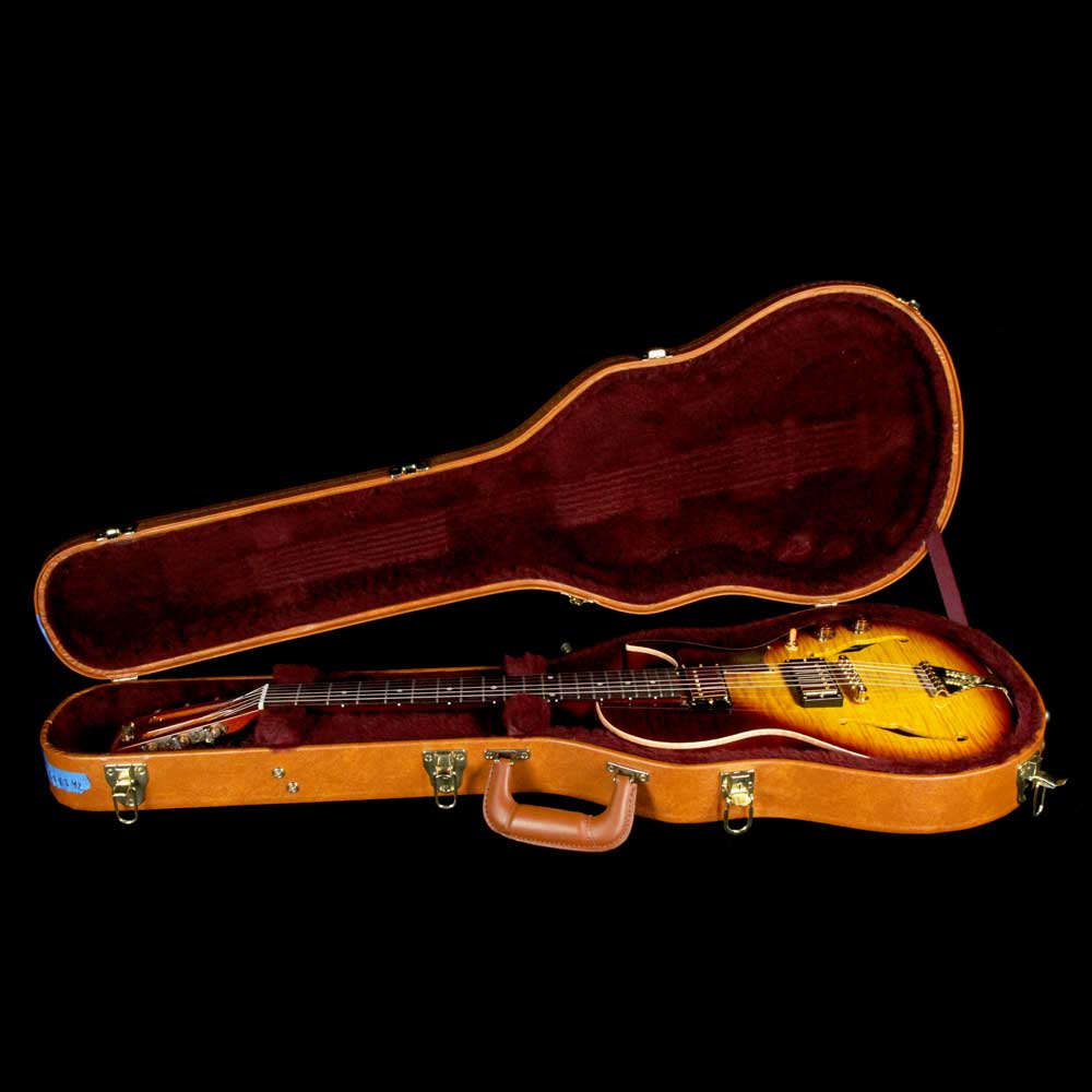 B&G Guitars Little Sister Private Build Brazilian Rosewood Fretboard Tobacco Burst — 10