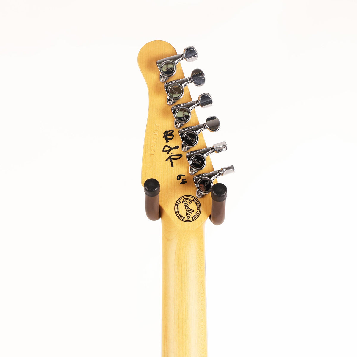 Godin Lerxst Limelight Alex Lifeson Signature Guitar with Vega Tremolo Autographed 2024 — 13
