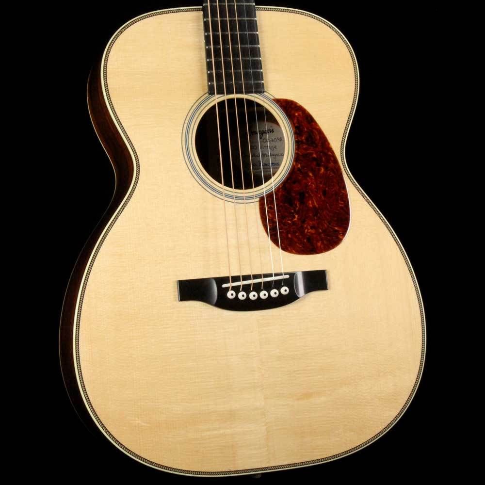 Bourgeois Vintage 00 Acoustic Adirondack Spruce and Madagascar Rosewood Natural — 1