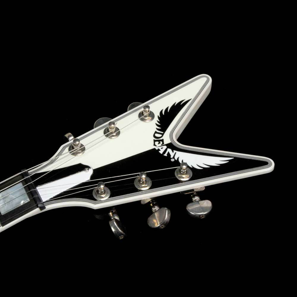 Dean USA Michael Schenker 10th Anniversary Guitar Black and White — 4