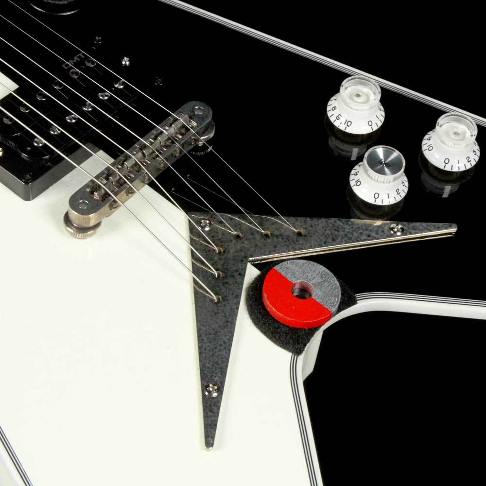 Dean USA Michael Schenker 10th Anniversary Guitar Black and White — 6