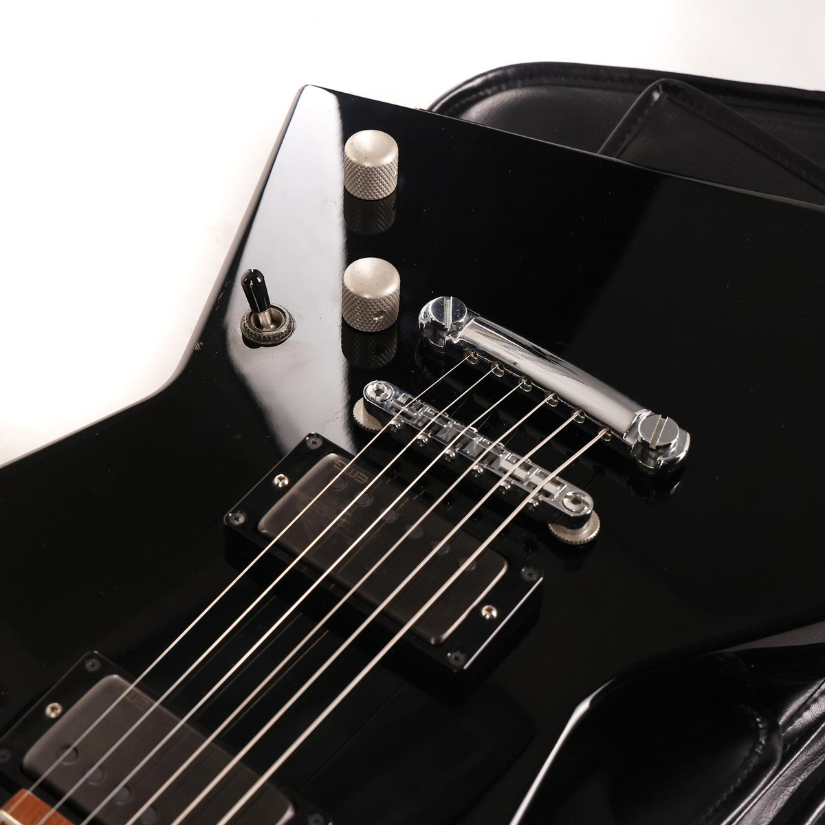 1990s ESP EX Guitar Black — 11