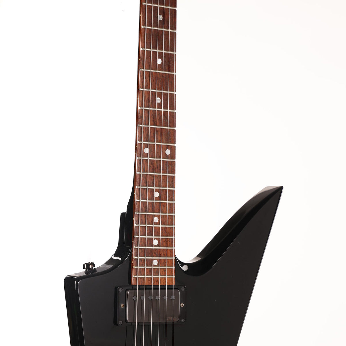 1990s ESP EX Guitar Black — 7