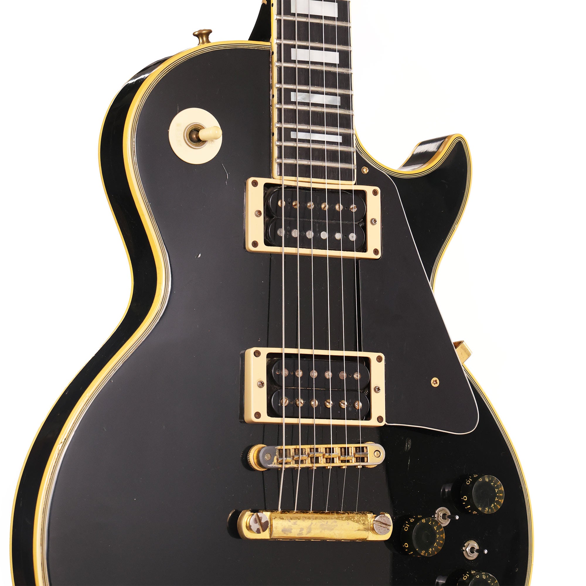 1976 Gibson Les Paul Custom Ebony | The Music Zoo