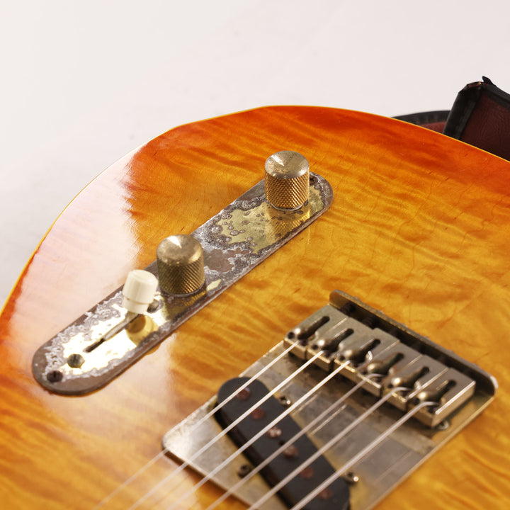 1990s ESP Craft House Flame Top T-Style Guitar Sunburst