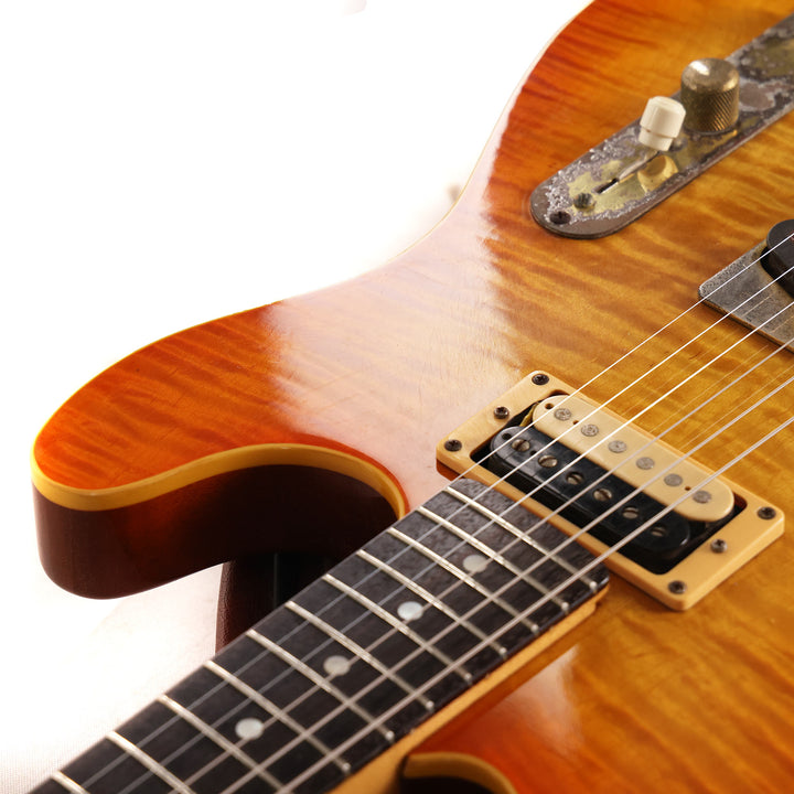 1990s ESP Craft House Flame Top T-Style Guitar Sunburst