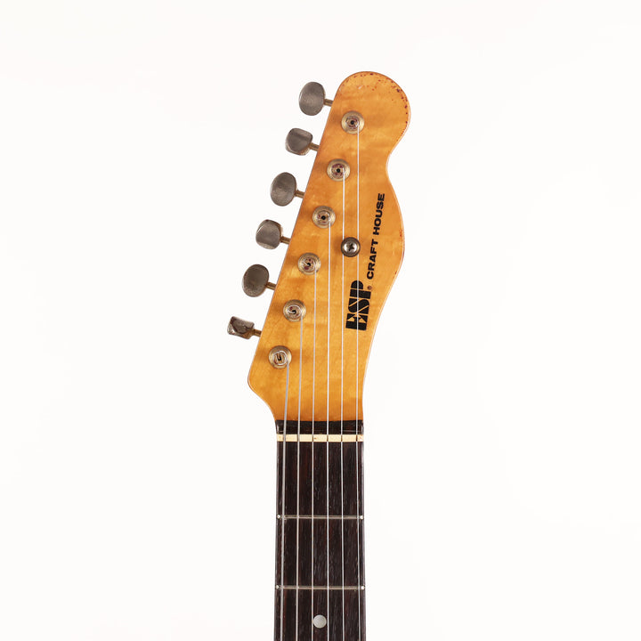 1990s ESP Craft House Flame Top T-Style Guitar Sunburst