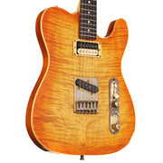 1990s ESP Craft House Flame Top T-Style Guitar Sunburst