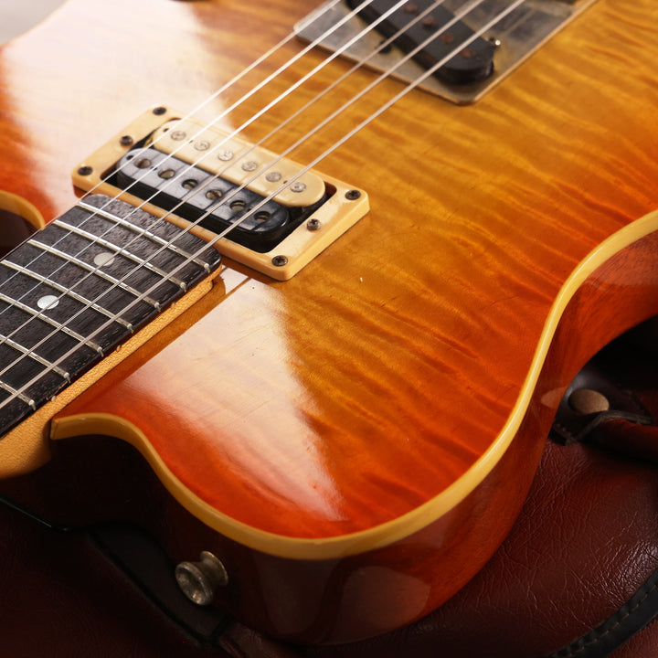1990s ESP Craft House Flame Top T-Style Guitar Sunburst