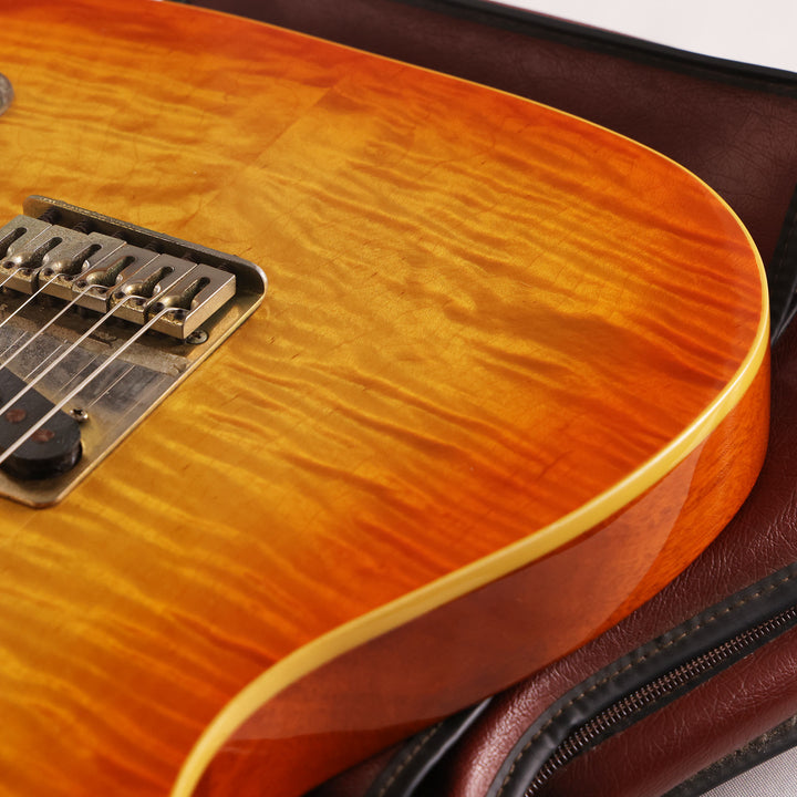 1990s ESP Craft House Flame Top T-Style Guitar Sunburst